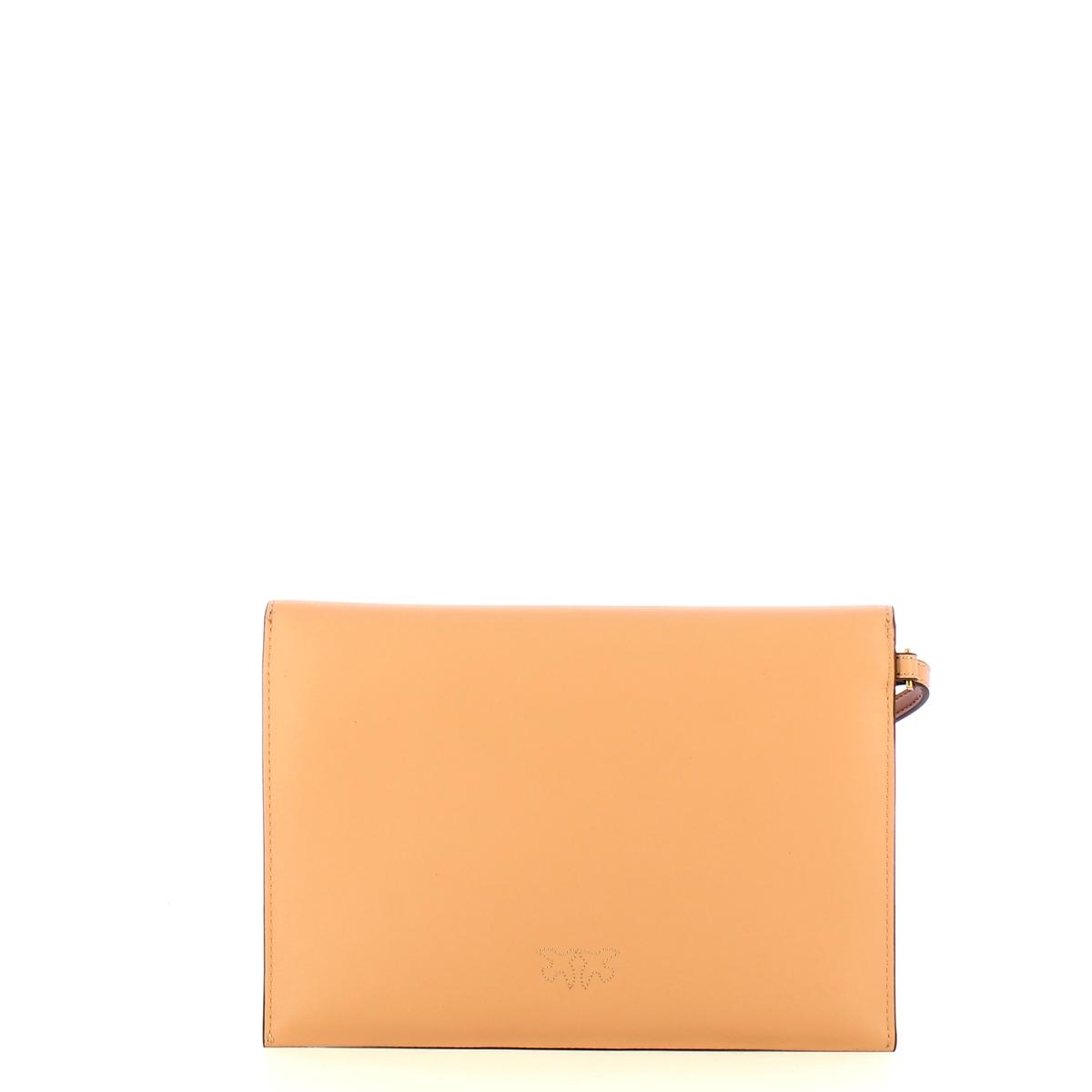 Pinko Pochette Flat Rosa Toast Antique Gold - 3