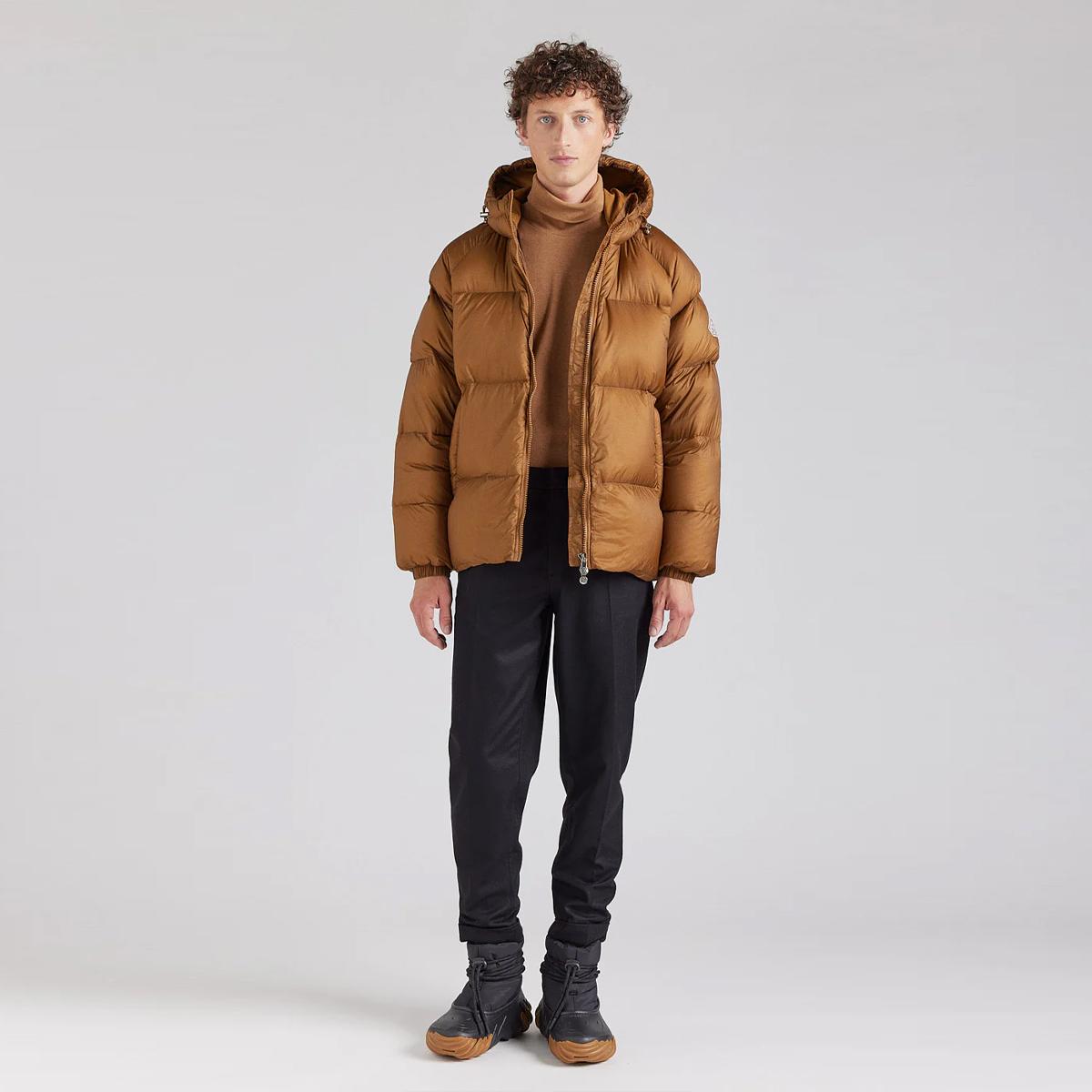 Pyrenex Giubbetto Sten Ripstop Bronze Brown - 3