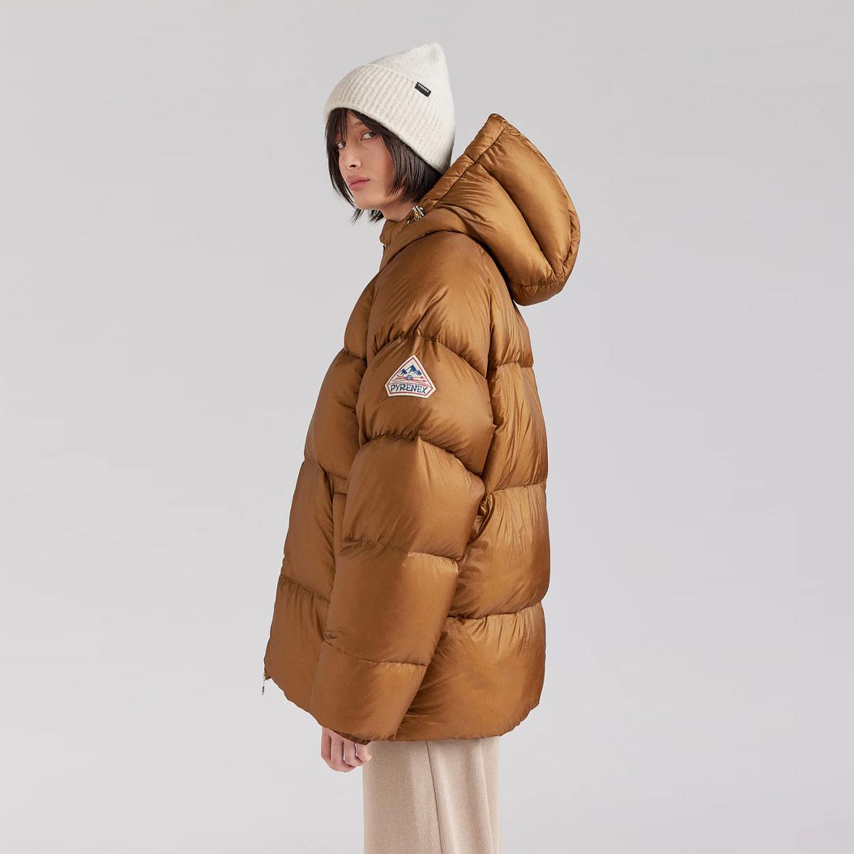 Pyrenex Giubbetto Sten Ripstop Bronze Brown - 9