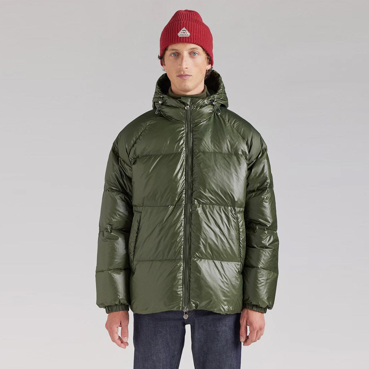 Pyrenex Giubbetto Sten Shiny Deep Khaki - 4