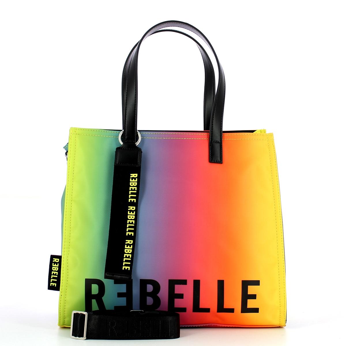 Rebelle Borsa a mano Elettra M Nylon Multicolore - 4