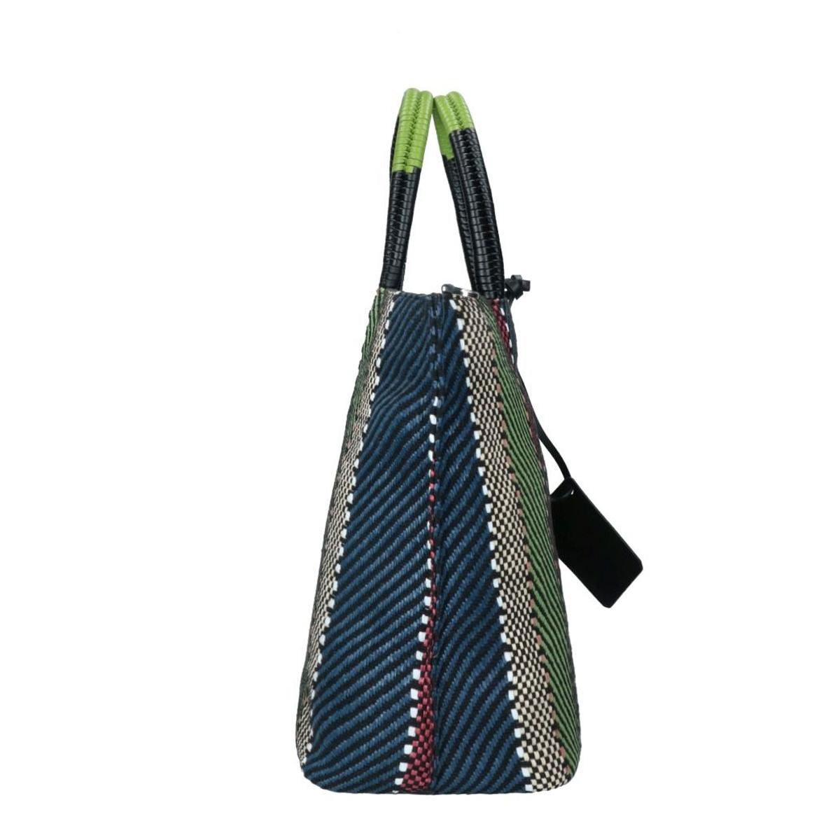 Rebelle Borsa a mano Filippa Raphia Green - 3
