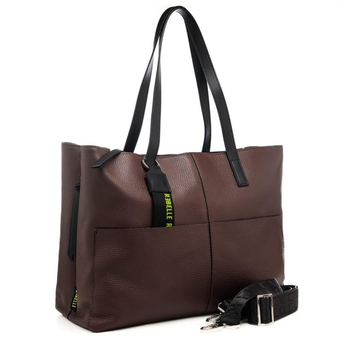 Rebelle Borsa a spalla Emys Moka - 2