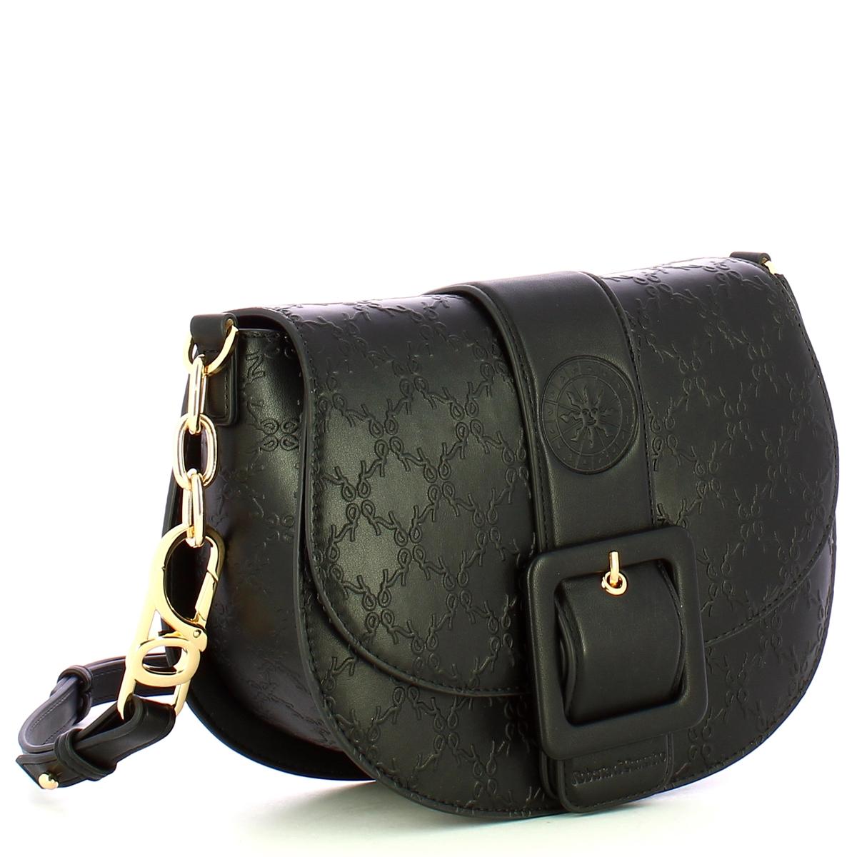 Roberta Di Camerino Tracolla Moretta Saddle Bag Black - 2