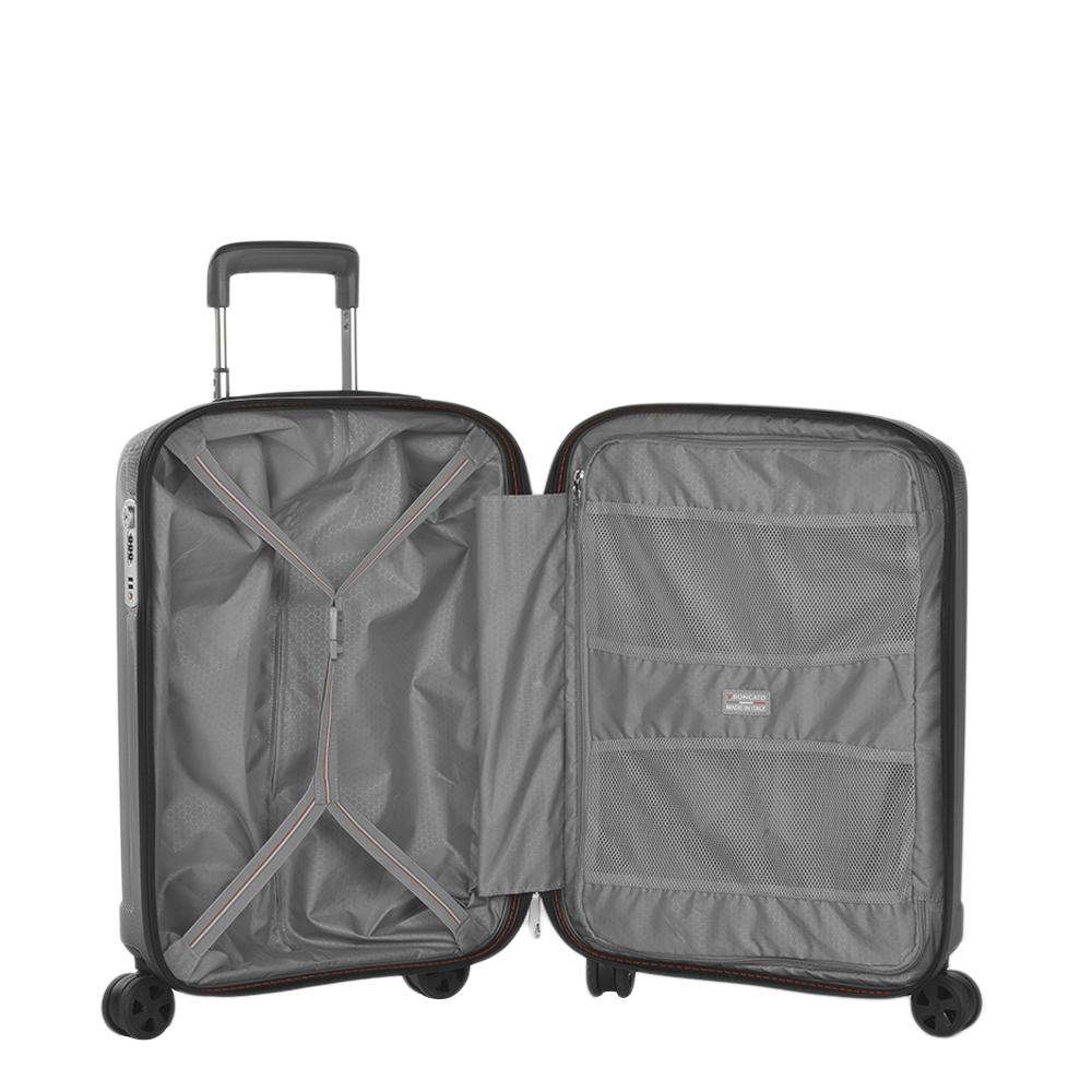 Cabin Case Unica Spinner 55 cm-NERO-UN