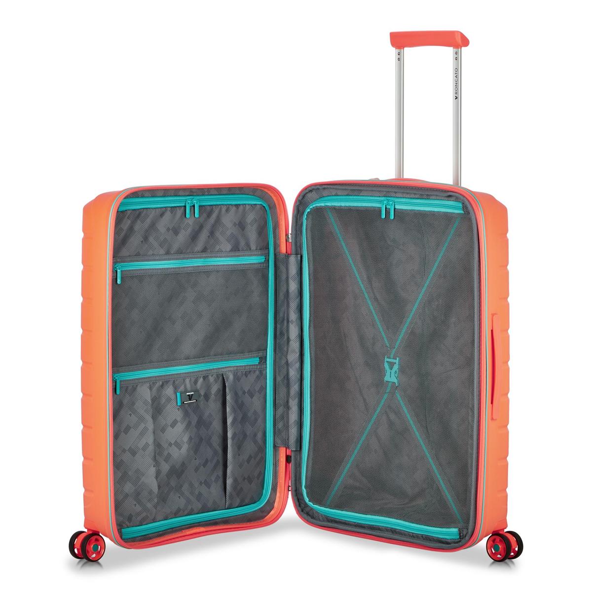 Roncato Trolley Medio Espandibile  B-Flying 68 cm Apricoat Orange - 5