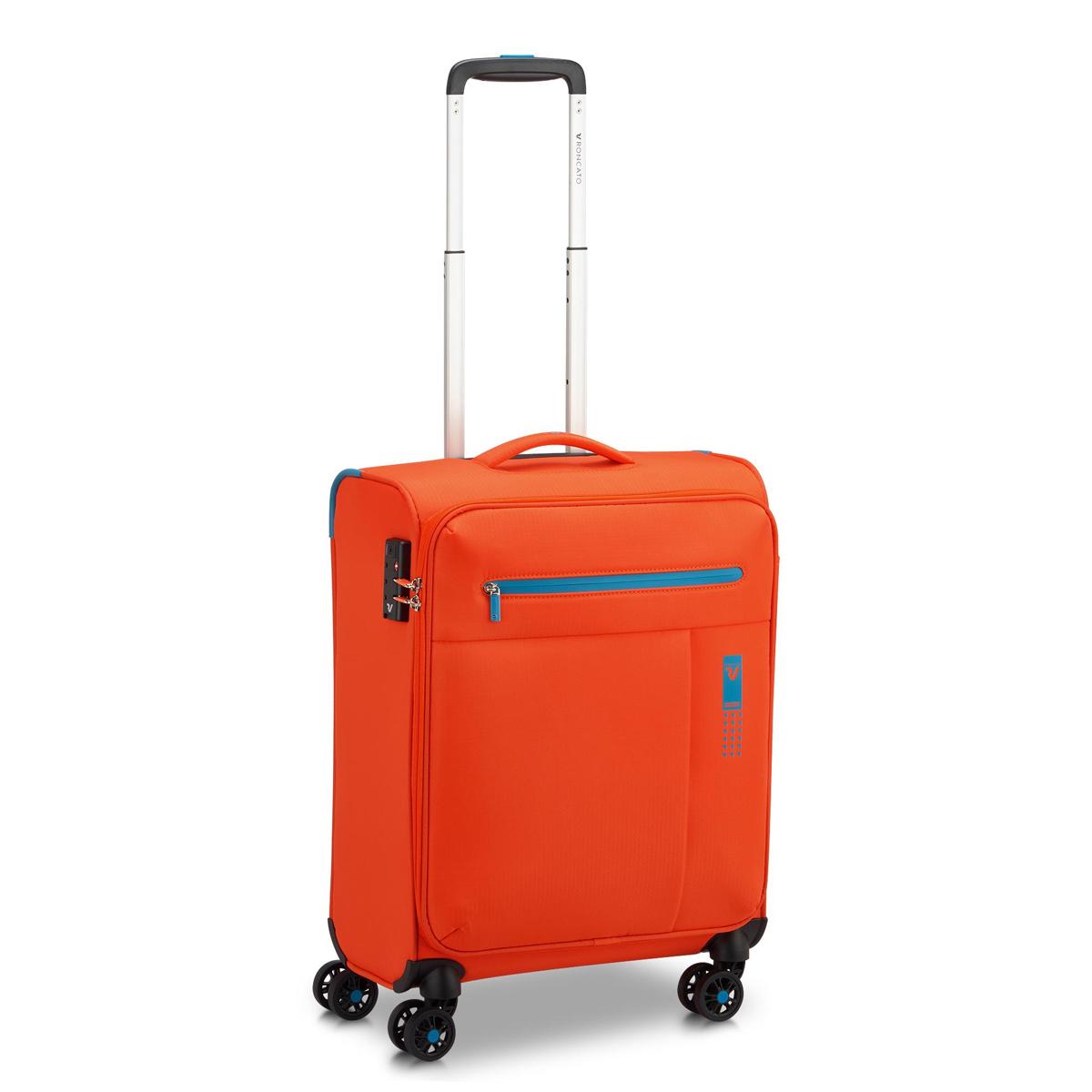 Roncato Bagaglio a mano Lite Soft 55 cm Arancio Brillante - 1