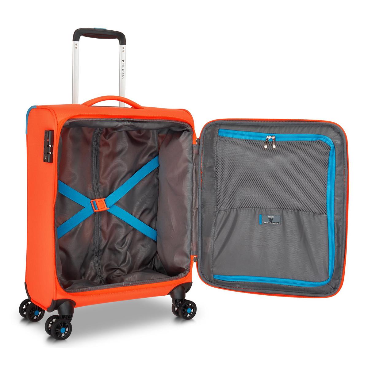 Roncato Bagaglio a mano Lite Soft 55 cm Arancio Brillante - 4