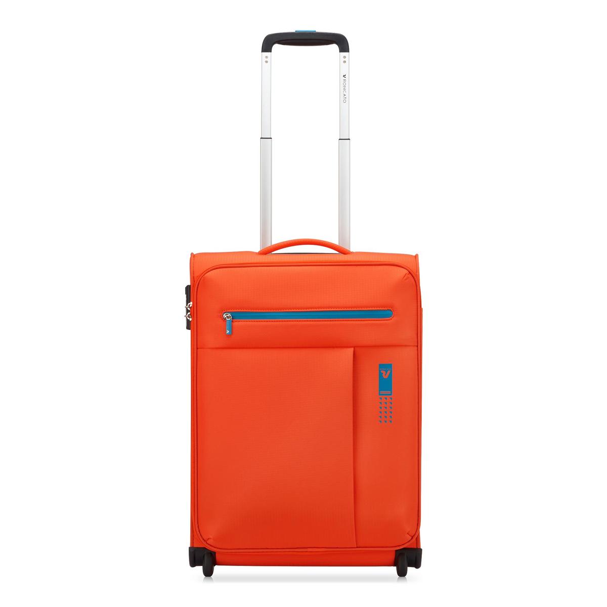 Roncato Bagaglio a mano Lite Soft 55 cm Arancio Brillante - 1