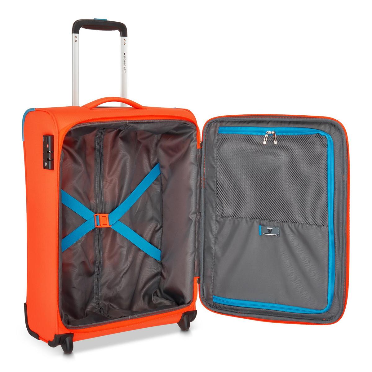 Roncato Bagaglio a mano Lite Soft 55 cm Arancio Brillante - 4