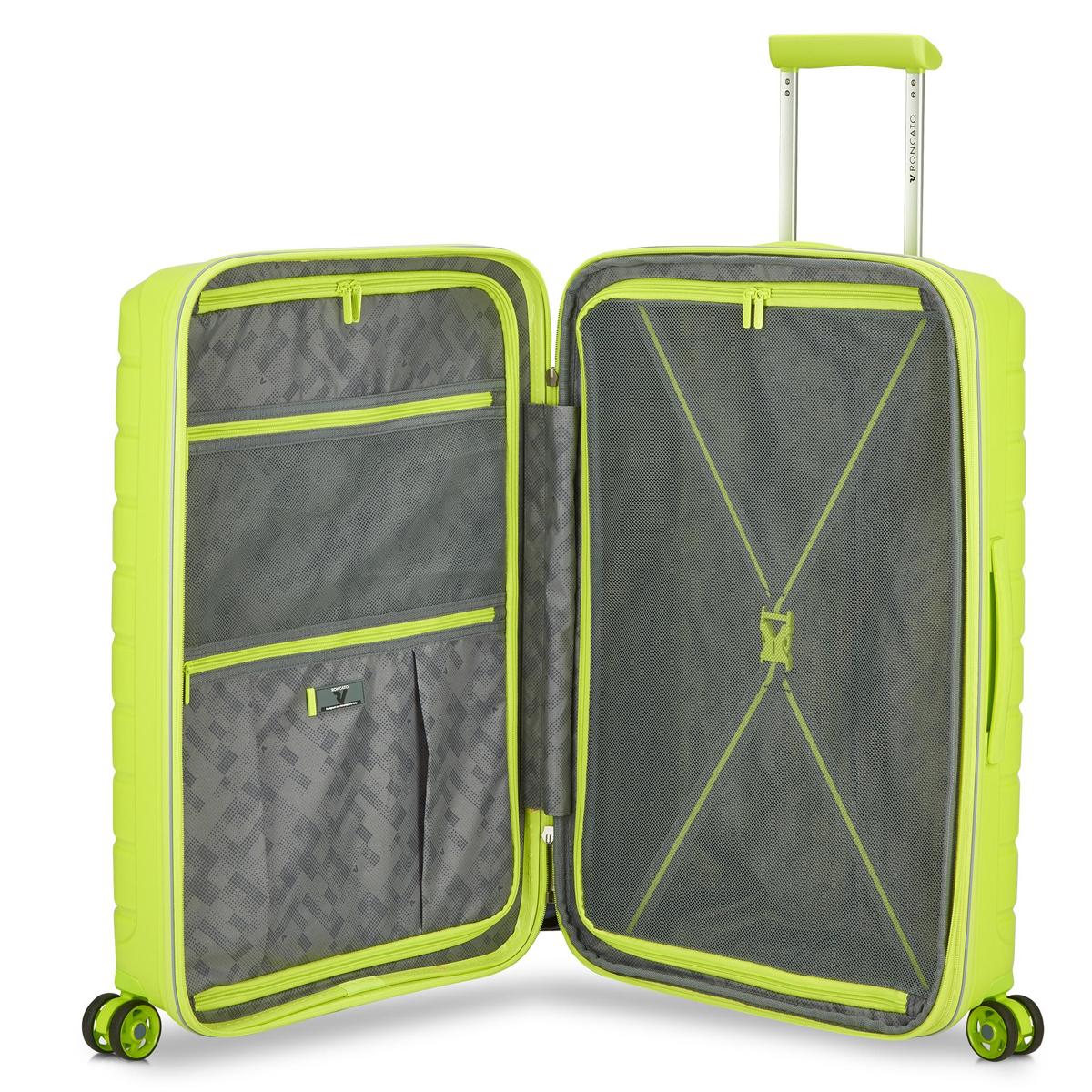 Roncato Trolley Medio Espandibile B-Flying 68 cm Cyber Lime - 4