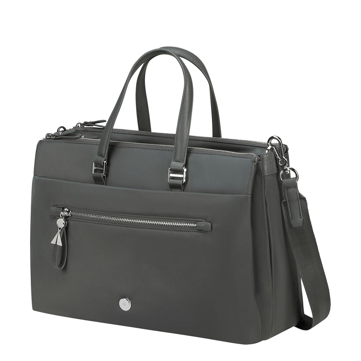 Samsonite Borsa a mano Porta PC Karissa Evo 14.1" Gunmetal Green - 2