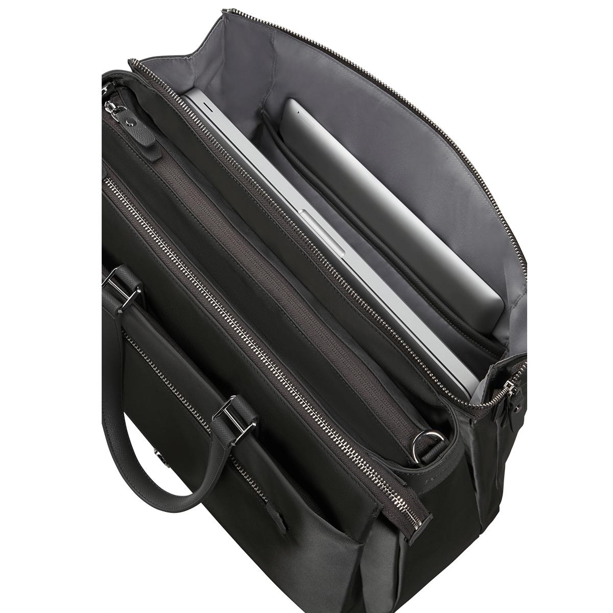 Samsonite Borsa a mano Porta PC Karissa Evo 14.1" Gunmetal Green - 5