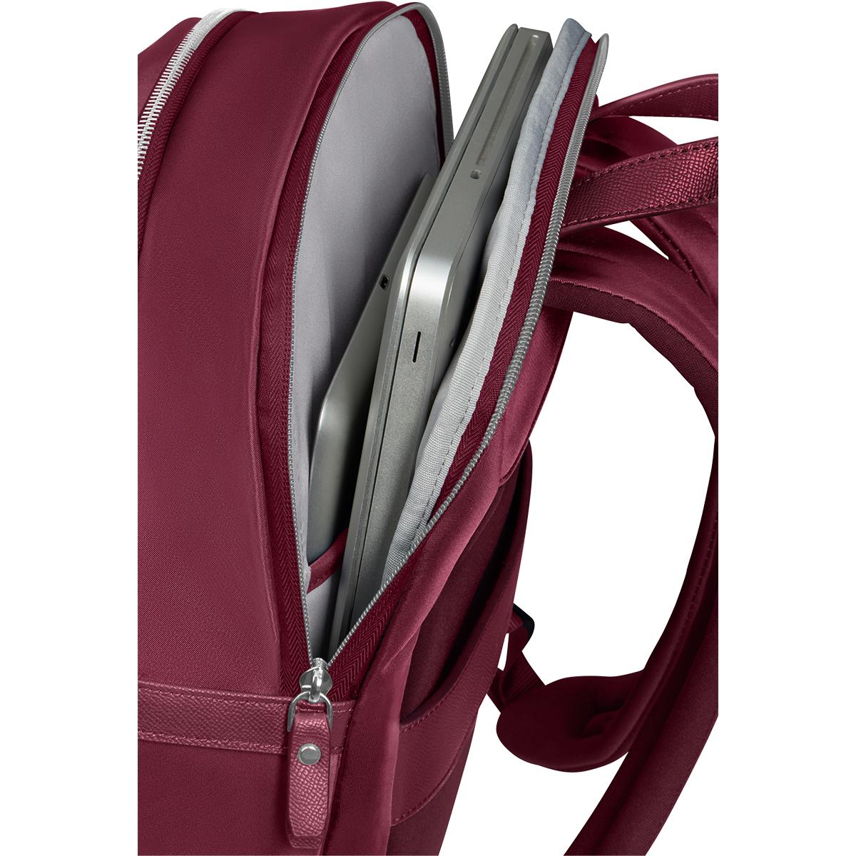 Samsonite Zaino Porta PC Karissa Evo Slim 14.1" Garnet Red - 6