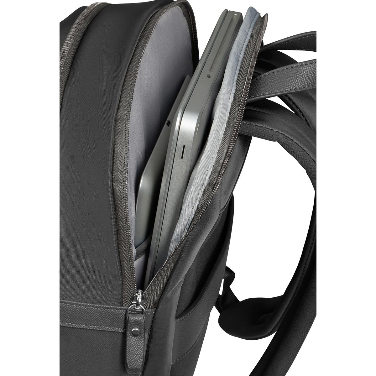 Samsonite Zaino Porta PC Karissa Evo Slim 14.1" Gunmetal Green - 5