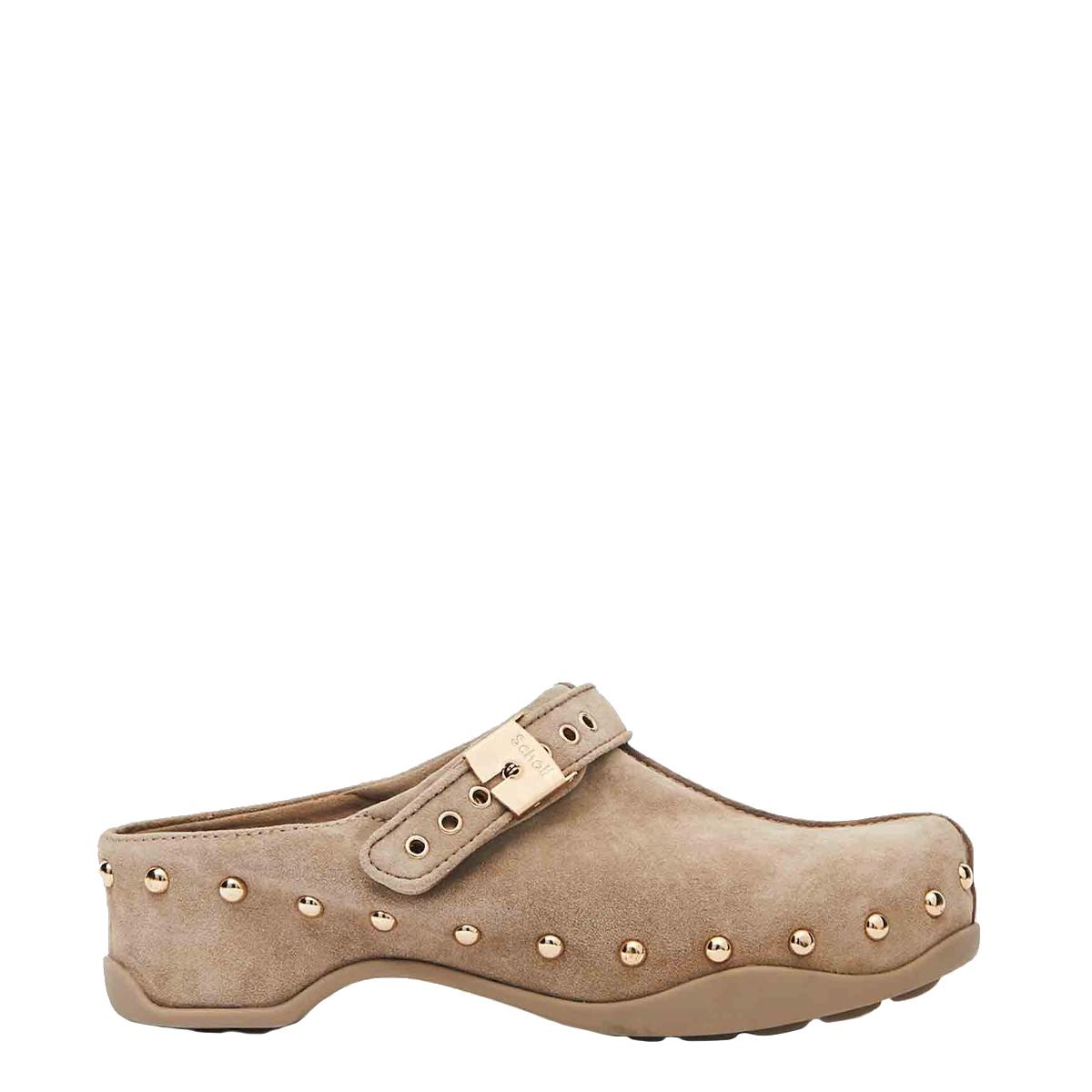 Scholl Sabot Pescura Phoebe Dark Beige - 1