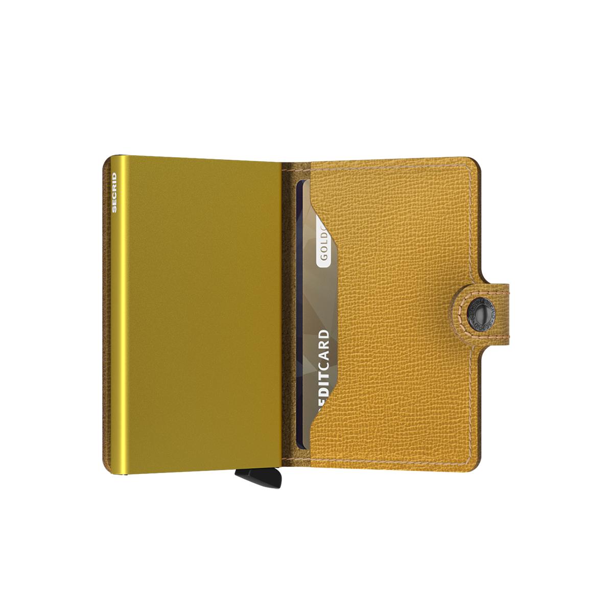 Secrid Miniwallet Crisple RFID Ochre - 3