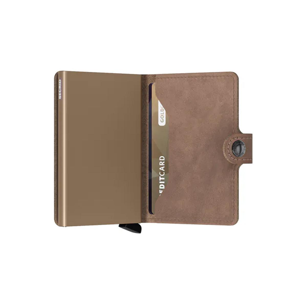 Secrid Miniwallet Vintage RFID Taupe - 4