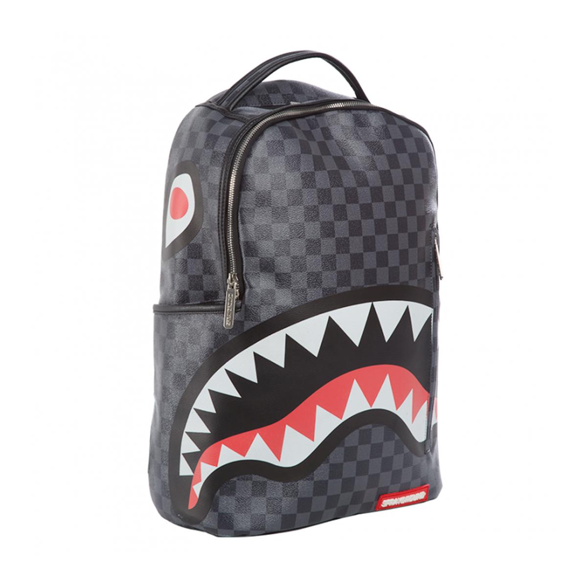 Sprayground Zaino Grey Shark in Paris Limited Edition - 2