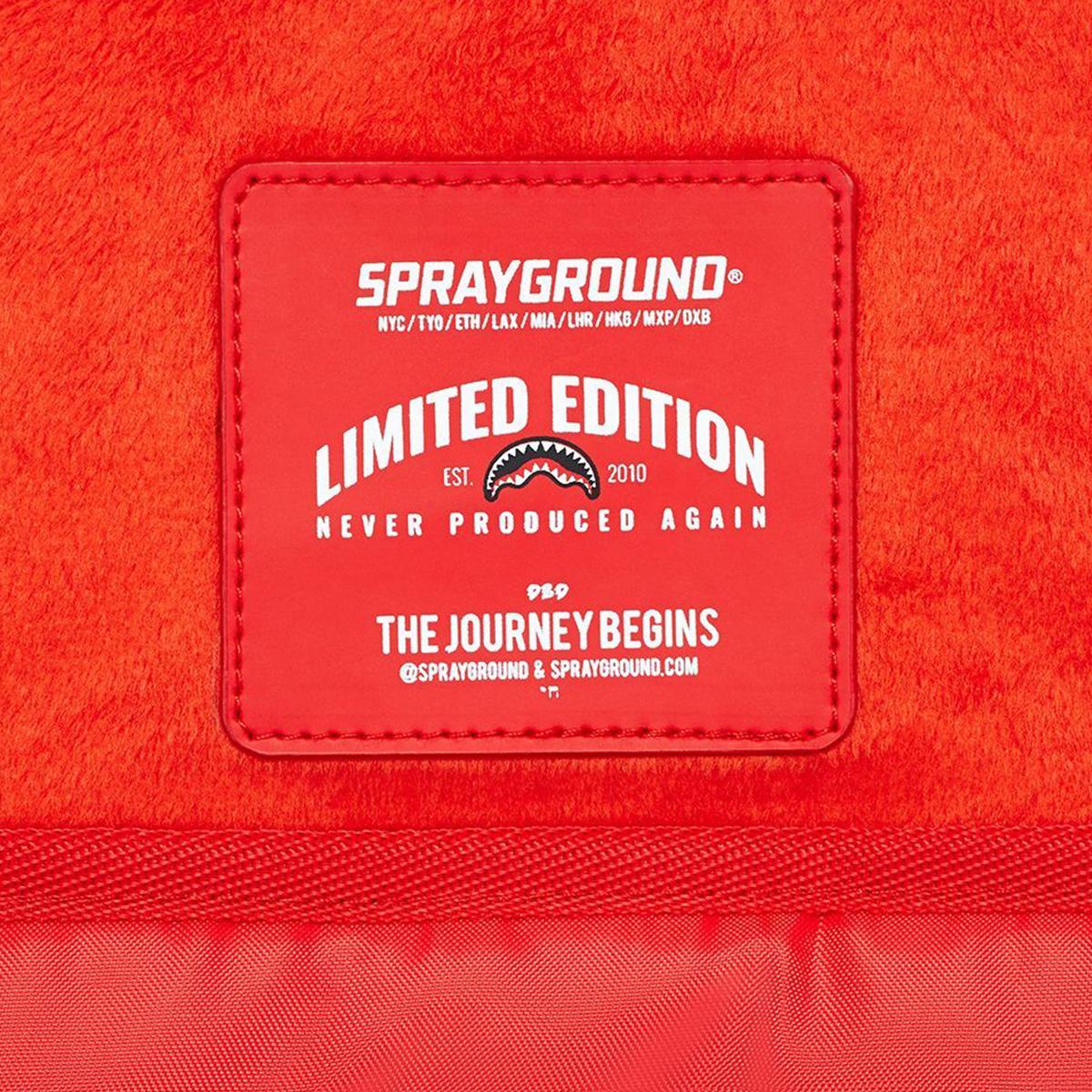 Sprayground Zaino Checkered Camo Shark Limited Edition - 7