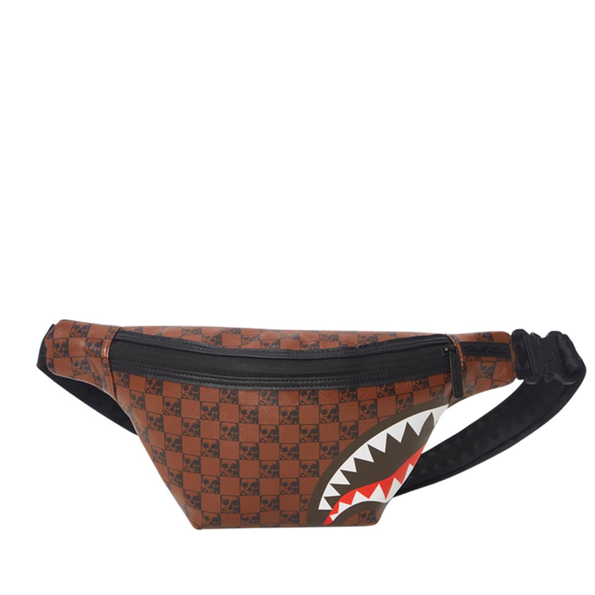 Sprayground Marsupio Skull Check Limited Edition - 1