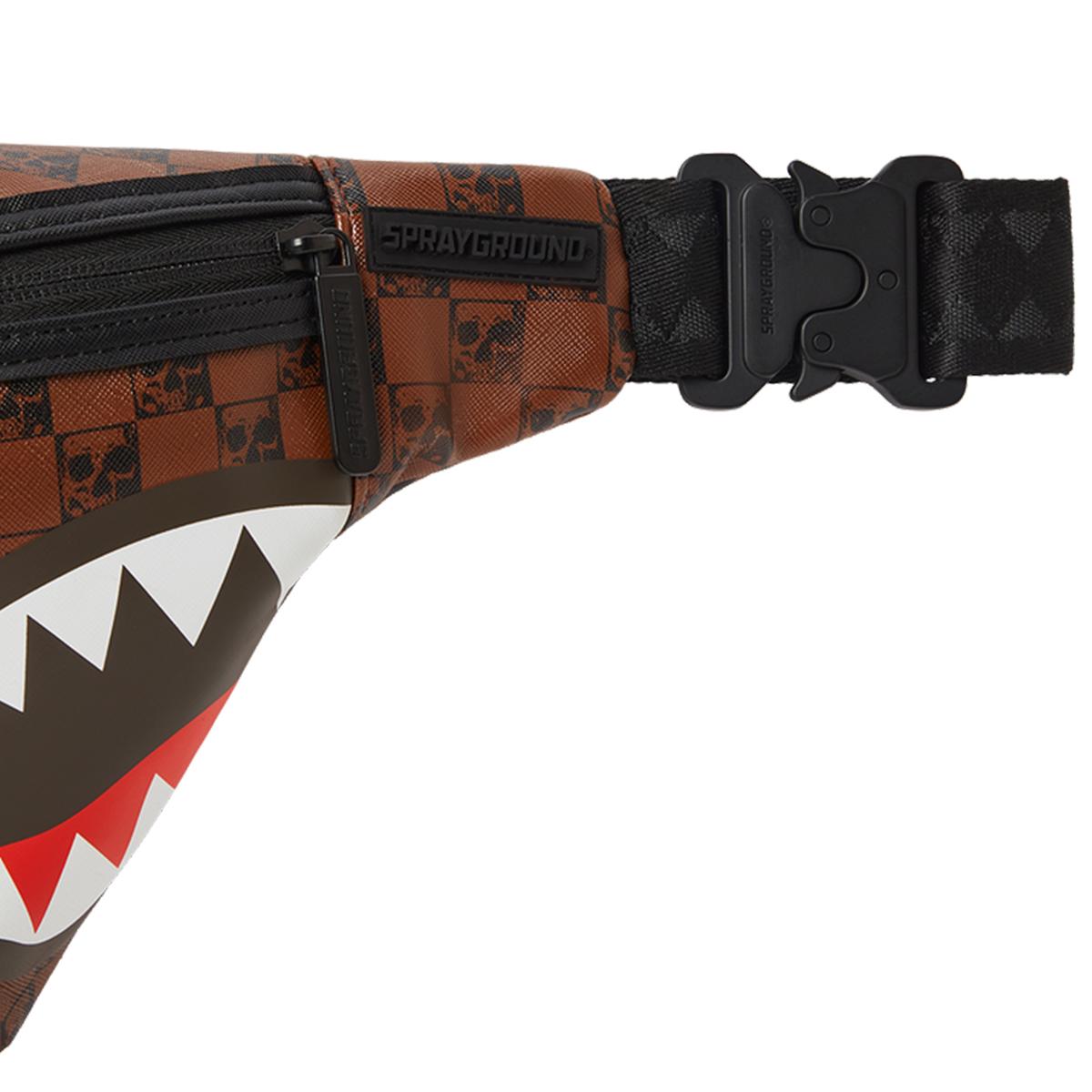 Sprayground Marsupio Skull Check Limited Edition - 3