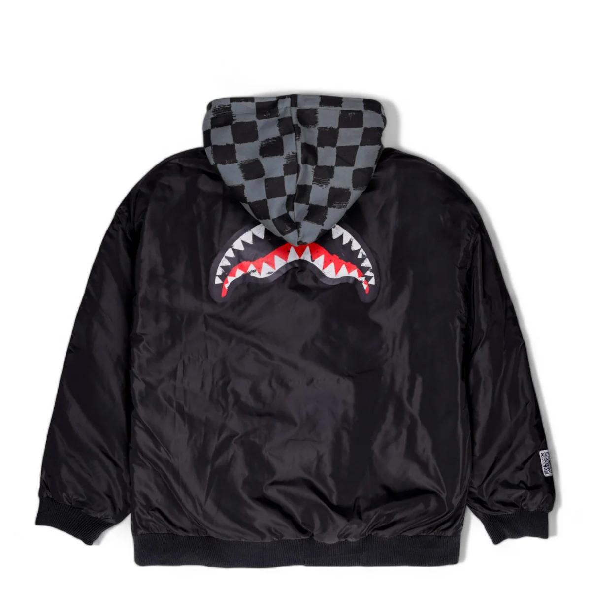 Sprayground Giacca Blind Side Bomber Grey Sip Vanquish Grey - 3