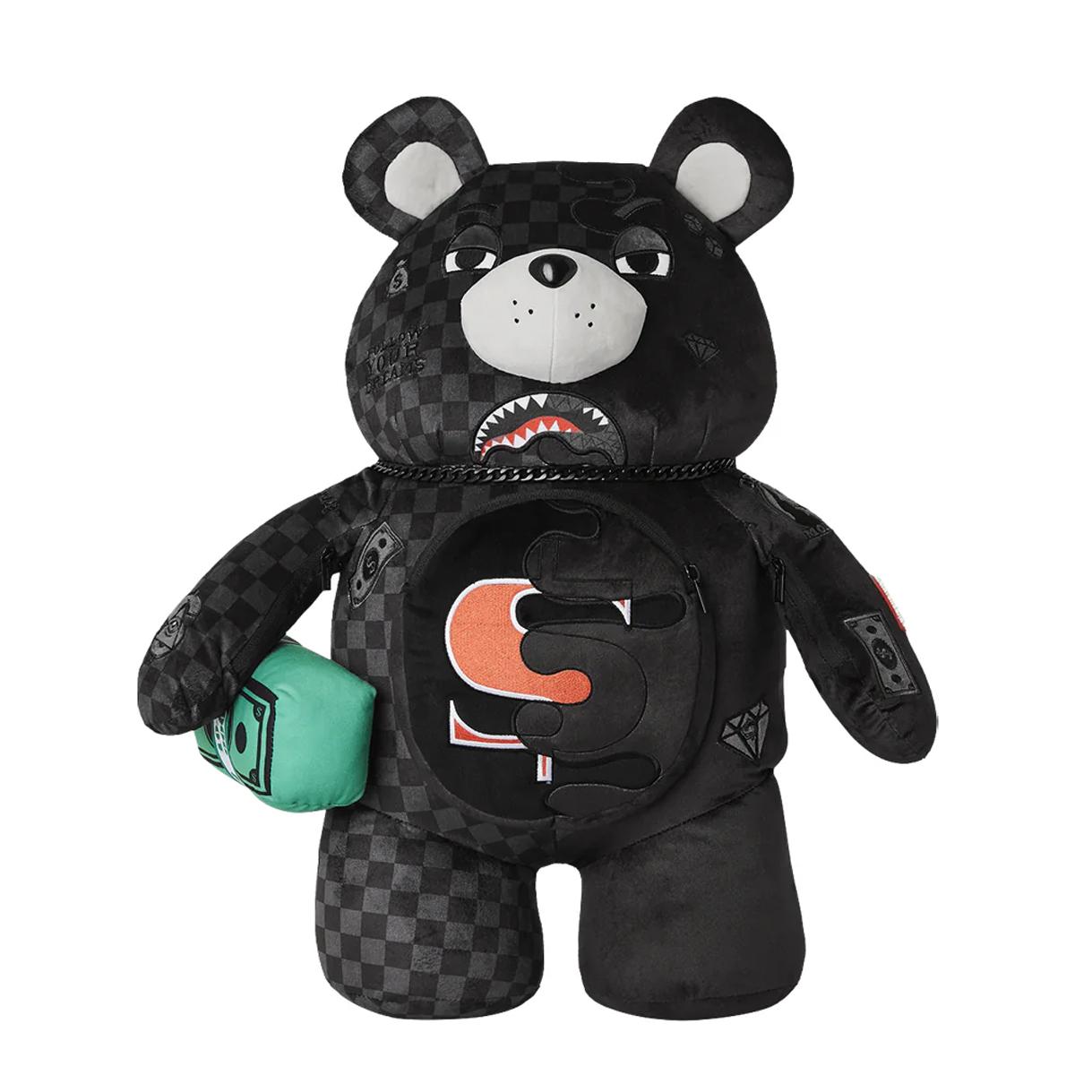 Sprayground Zaino Unfinished Shark Teddy Bear Limited Edition - 1