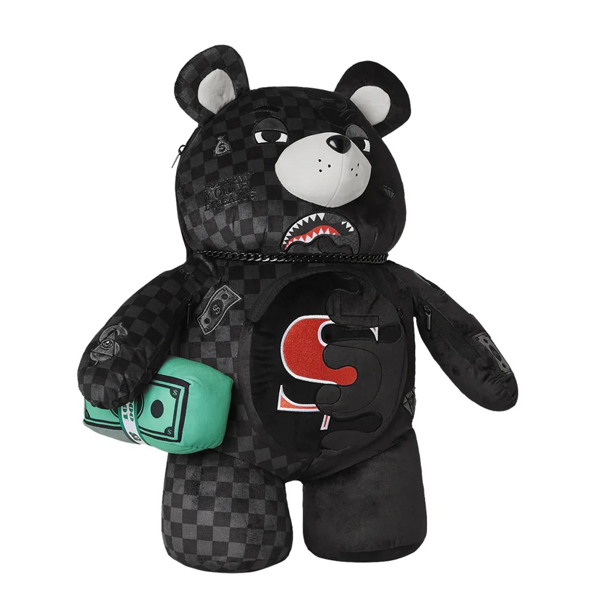 Sprayground Zaino Unfinished Shark Teddy Bear Limited Edition - 2