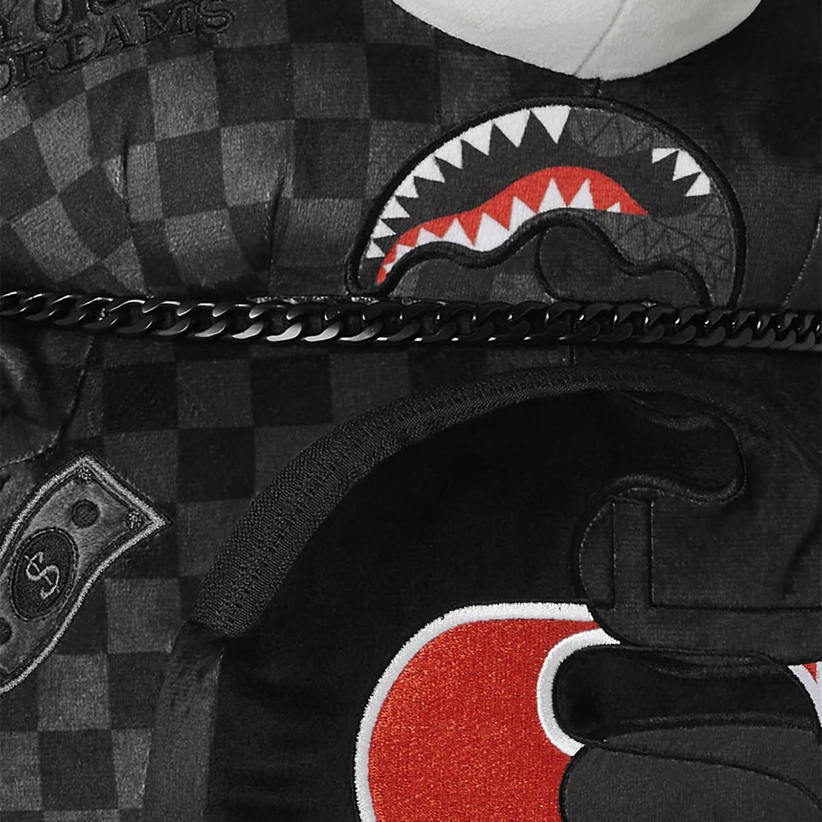 Sprayground Zaino Unfinished Shark Teddy Bear Limited Edition - 5