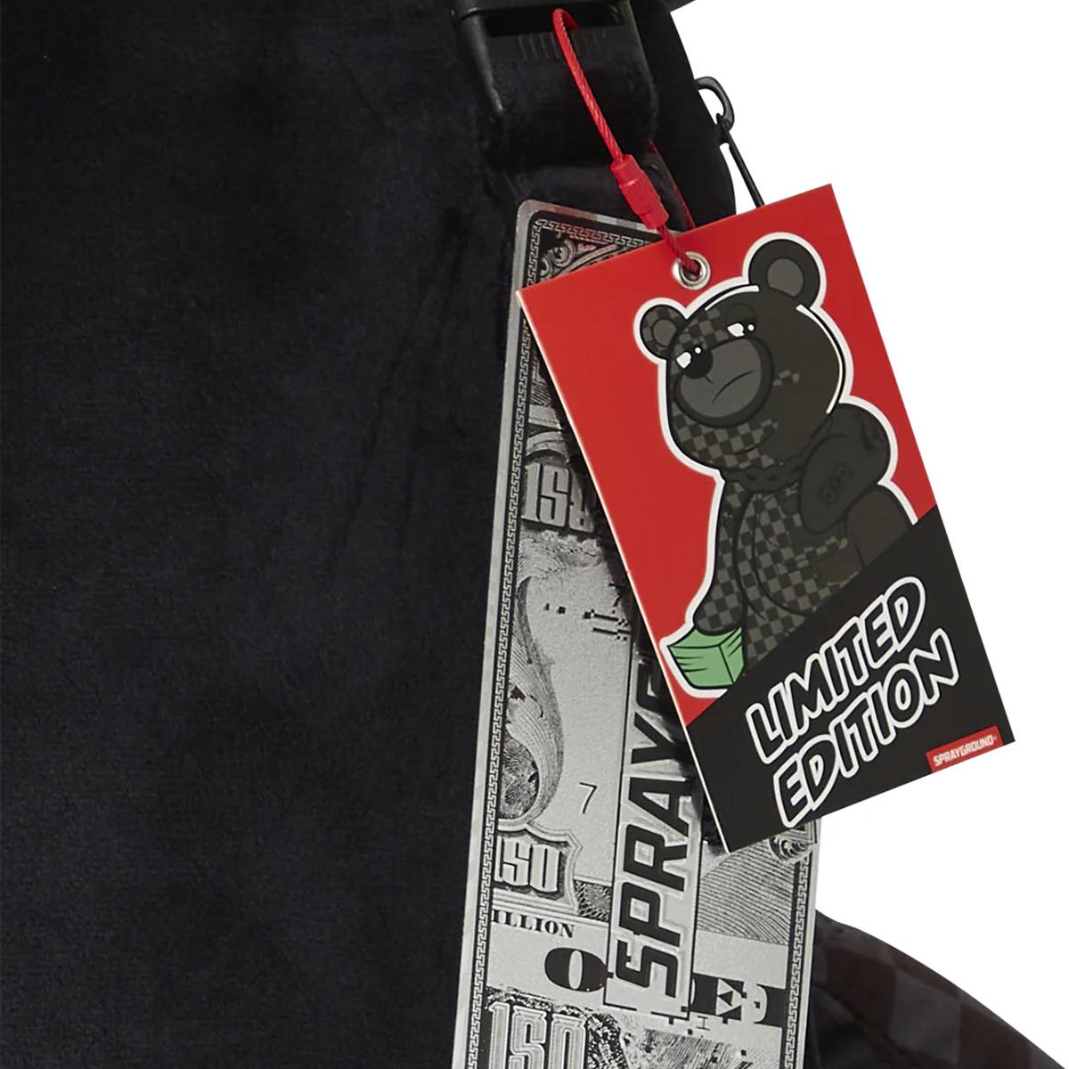 Sprayground Zaino Unfinished Shark Teddy Bear Limited Edition - 8