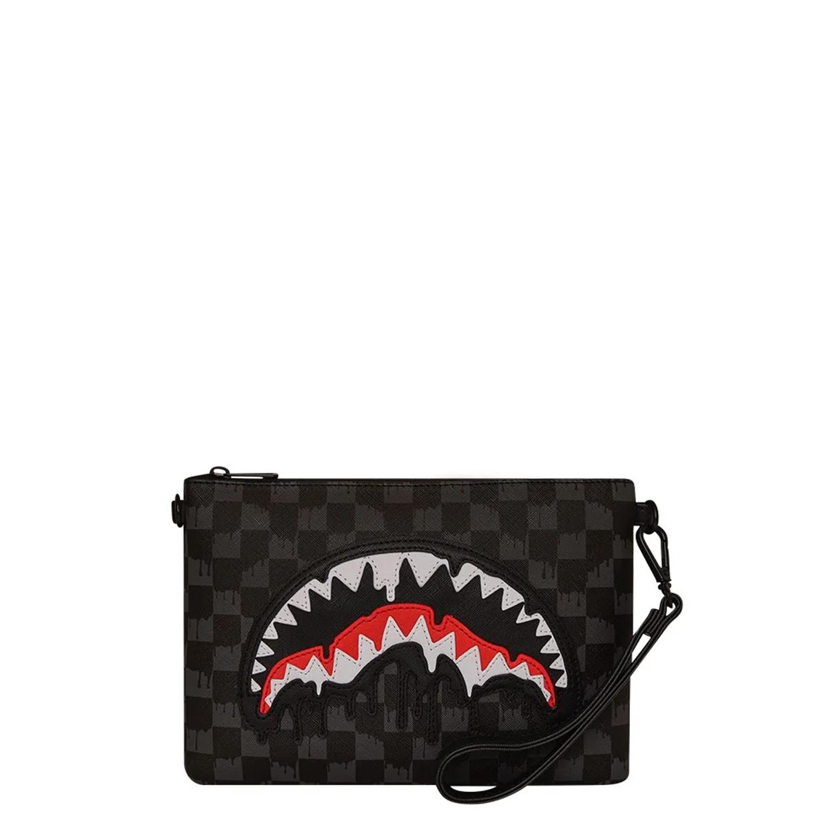 Sprayground Pochette Dripping Sharks in Paris Limited Edition - 1