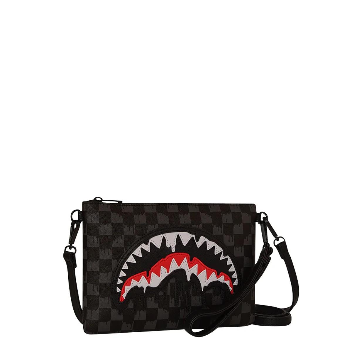 Sprayground Pochette Dripping Sharks in Paris Limited Edition - 3