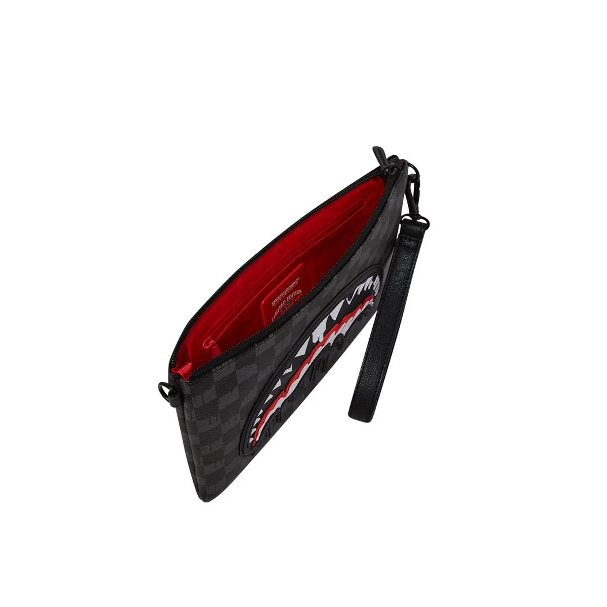 Sprayground Pochette Dripping Sharks in Paris Limited Edition - 5
