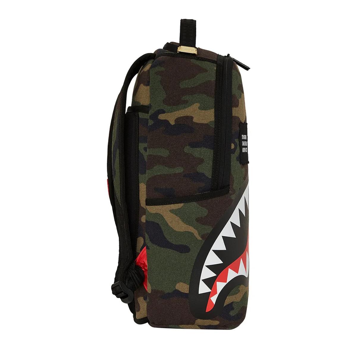 Sprayground Zaino Shark Central Camo DLXV Limited Edition - 5