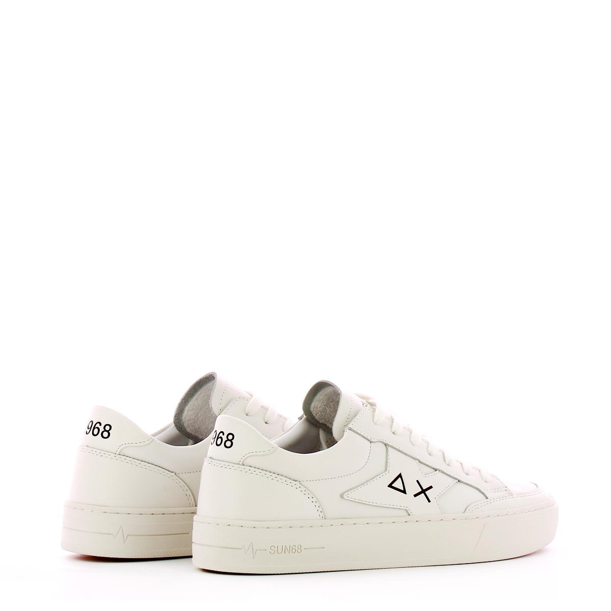 Sun68 Sneakers Skate Bianco - 3