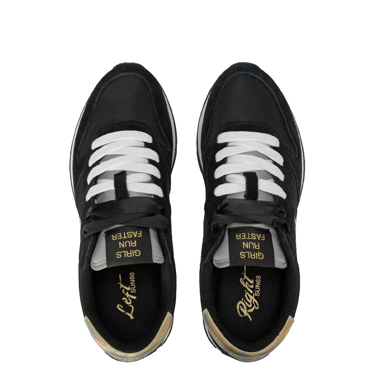 Sun68 Sneakers Ally Gold Silver Oro Nero - 3