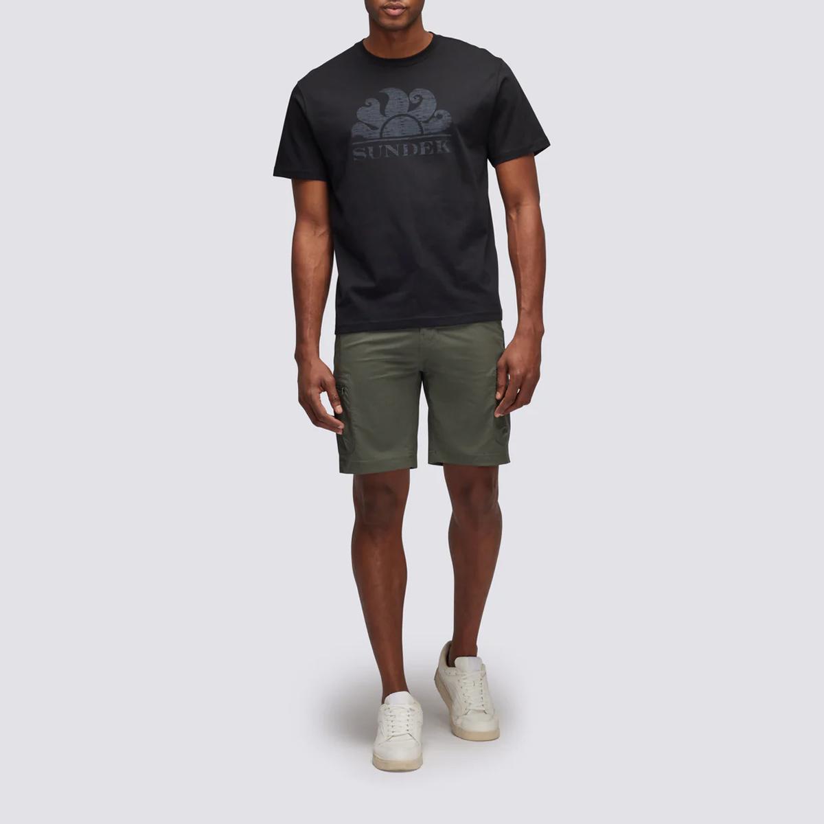 SUND T-Shirt New Simeon con logo Black - 3