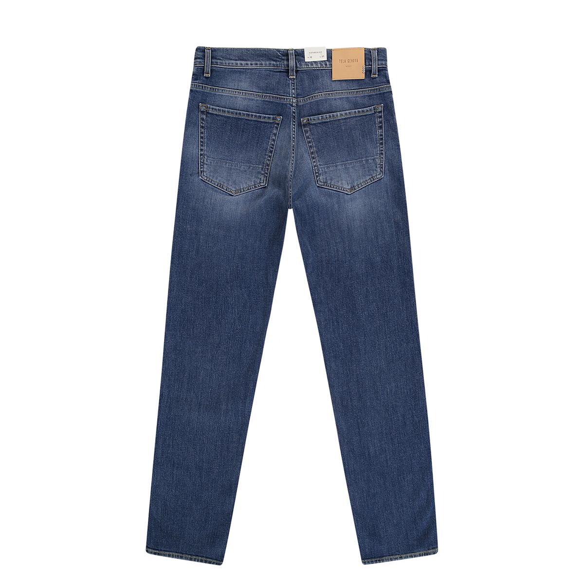 Tela Genova Jeans Italo 5 tasche Blue - 2