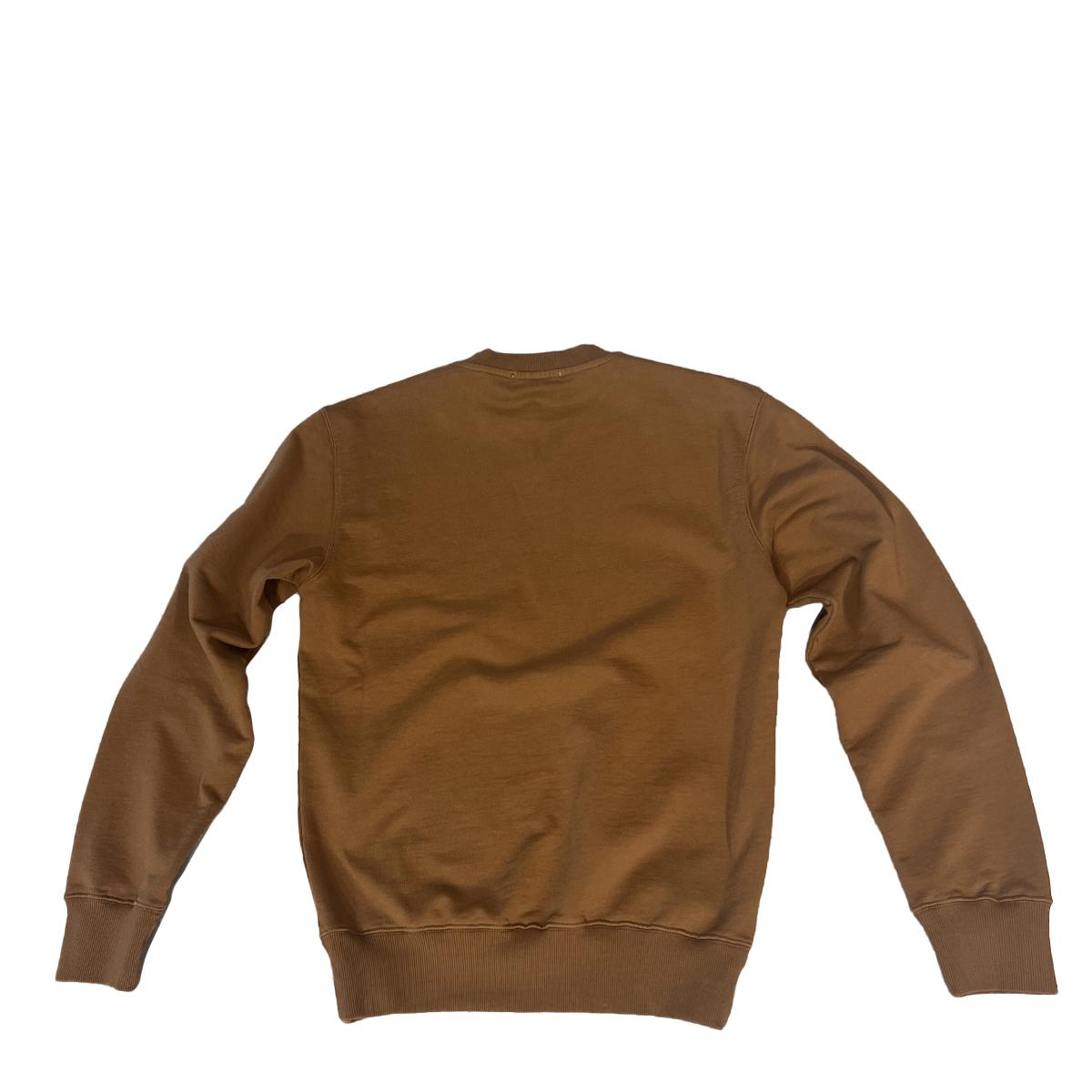 Tela Genova Felpa Benito girocollo Bruciato - 2