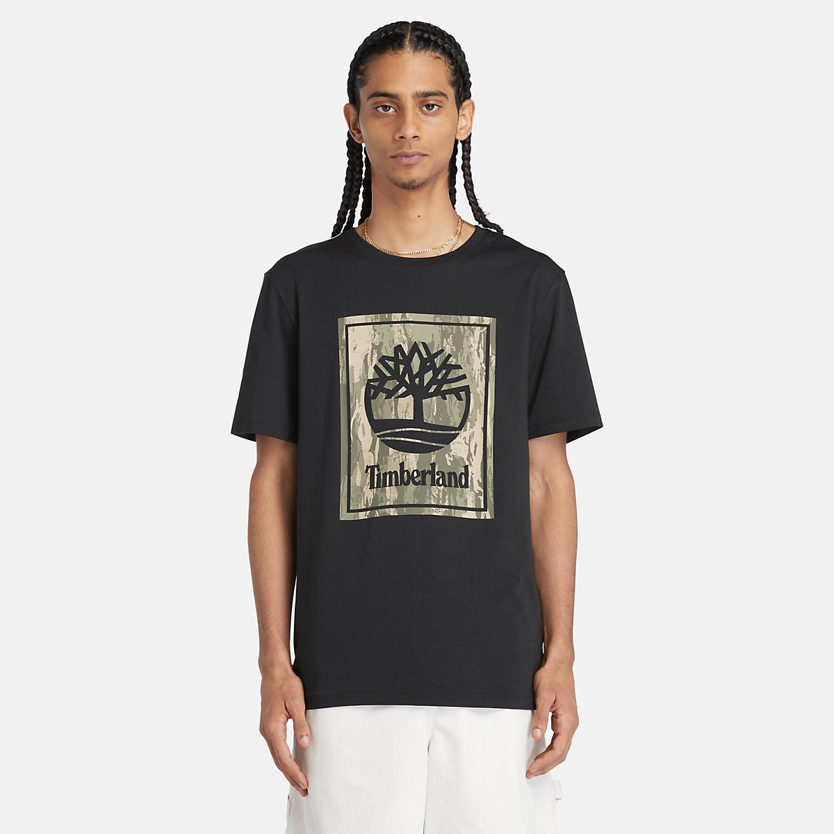 Timberland T-Shirt Stack Logo Black - 2