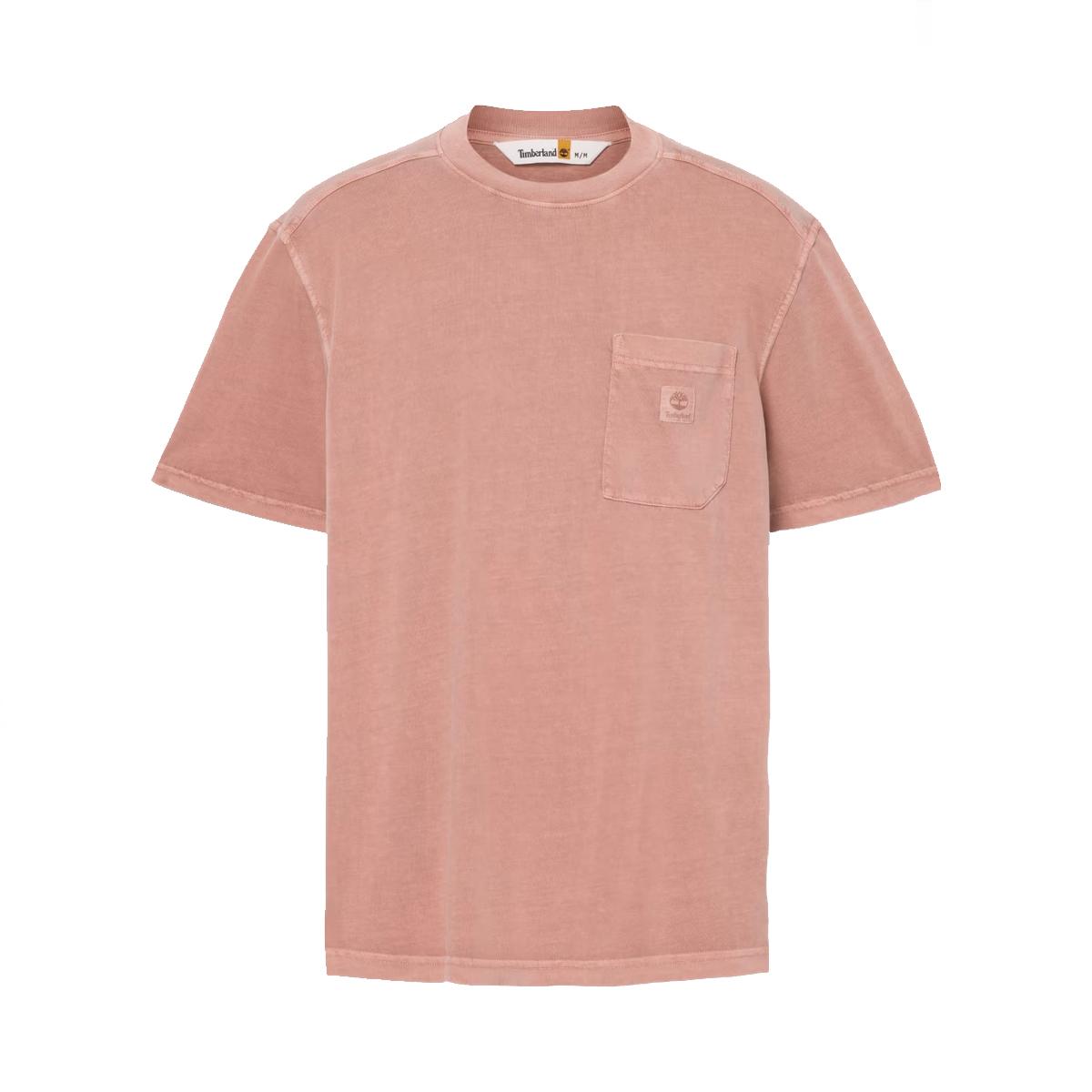 Timberland T-Shirt Merrymack River Chest Pocket Hot Sauce - 1