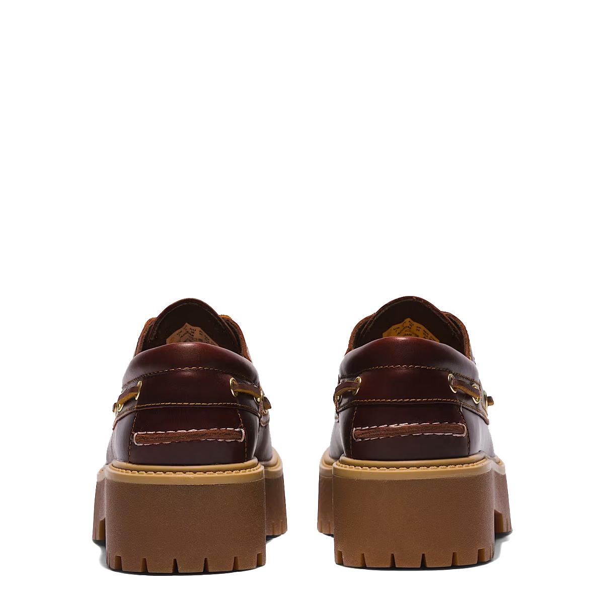 Timberland Scarpa da barca con Plateau Stone Street Rootbeer - 5