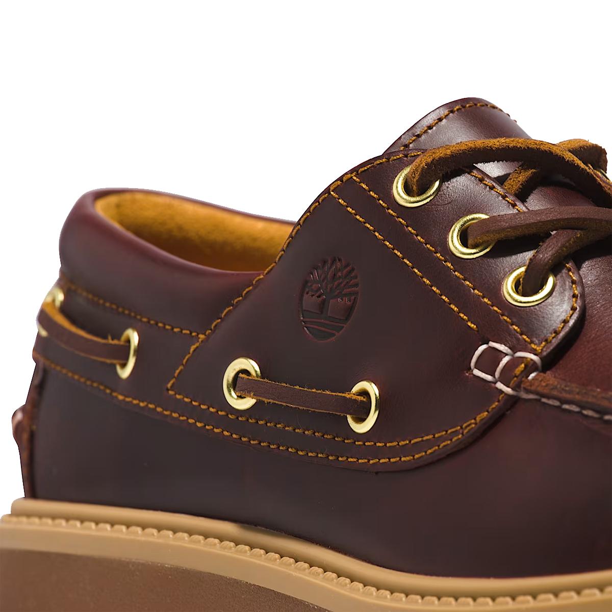 Timberland Scarpa da barca con Plateau Stone Street Rootbeer - 6
