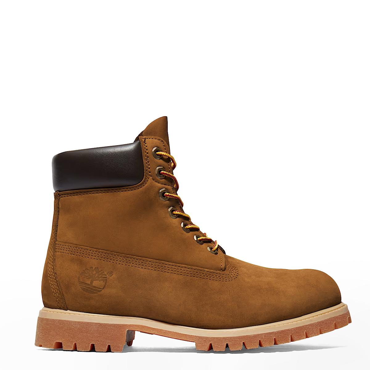 Timberland Stivale Uomo Premium 6-Inch Dark Wheat Nubuck - 1