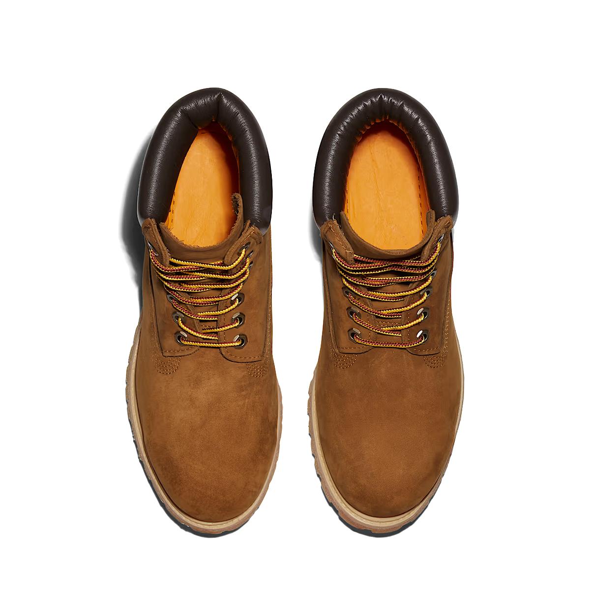 Timberland Stivale Uomo Premium 6-Inch Dark Wheat Nubuck - 4