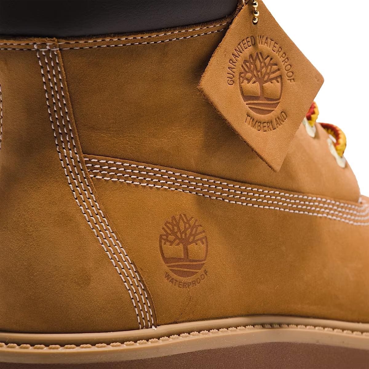 Timberland Stivale Donna Premium con Plateau Stone Street 6-Inch Wheat - 6