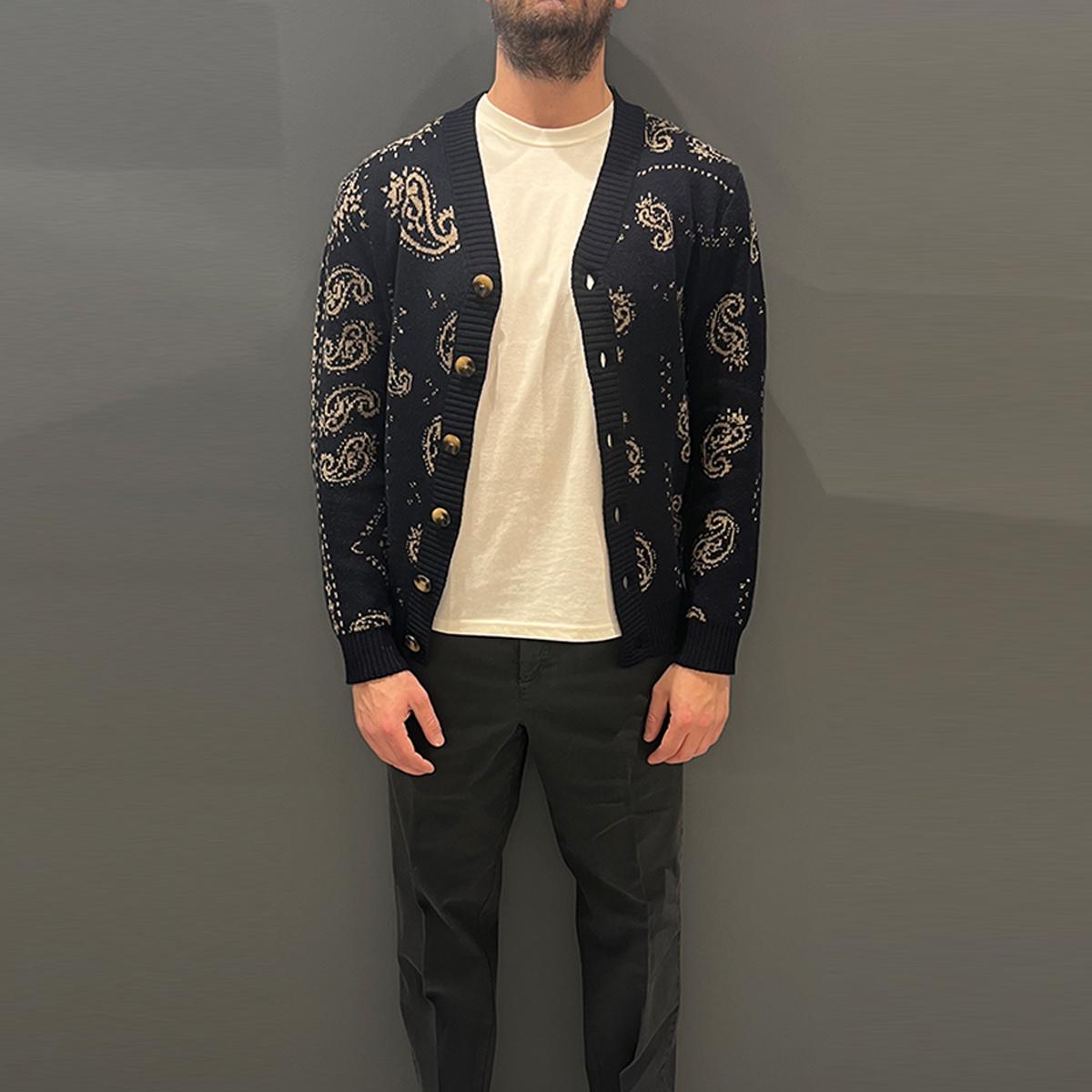 Tooco Cardigan Varsity Dana Navy - 2