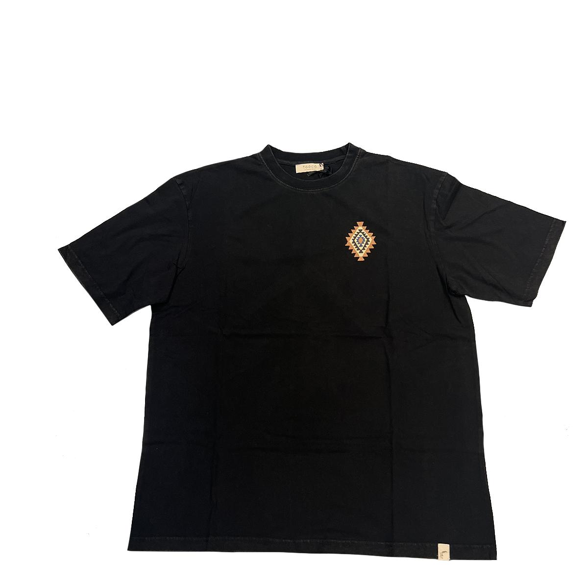 Tooco T-Shirt Inka Summer Black Washed - 1