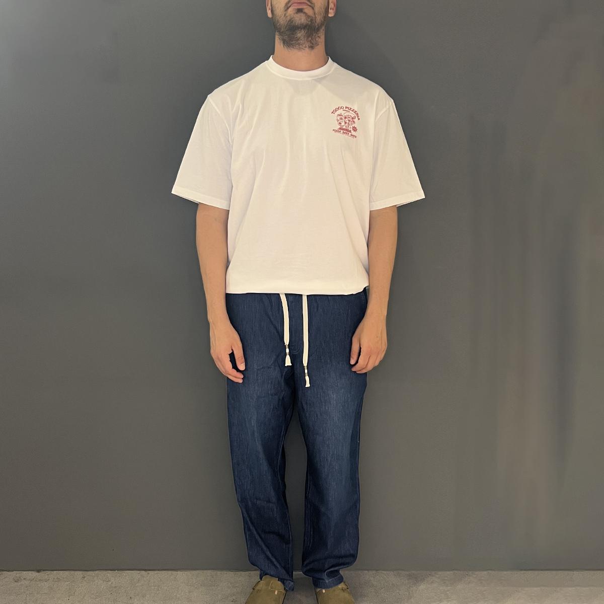 Tooco T-Shirt Tooco Pizzeria Off White - 2